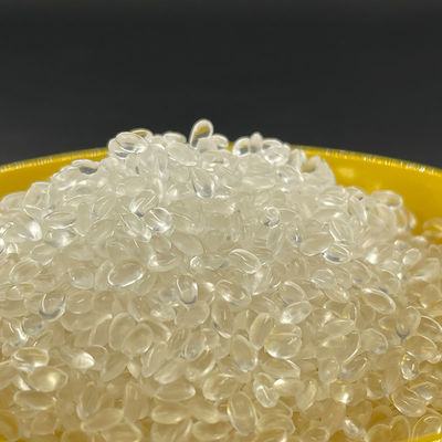 Pelotas de resina de poliuretano transparente grãos de plástico para recheio de brinquedos