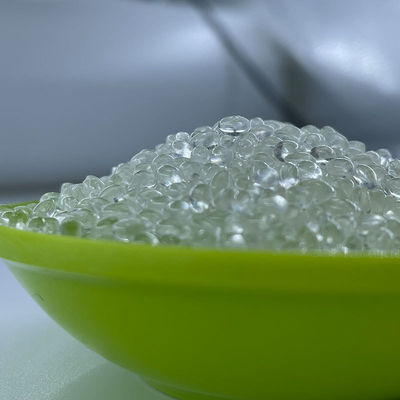 Material TPU modificado por fibras de alta transparência cor original personalizável polímero de alto peso molecular