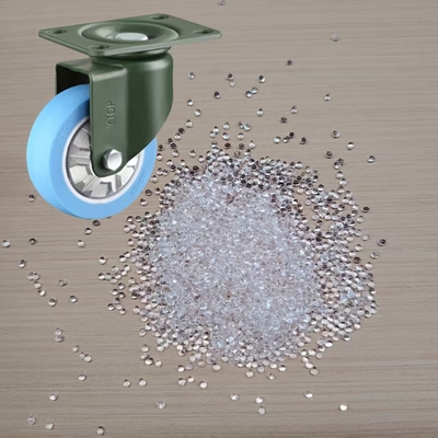 Pellets de TPU com boa resistência à abrasão e a produtos químicos para rodízios e rodas médicas