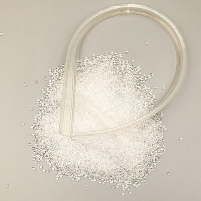 TPU resistente aos raios UV matéria-prima pellets de plástico branco para moldagem por extrusão