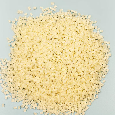 Pellets de moldagem de TPU antiestática personalizados à base de poliéter amarelo claro