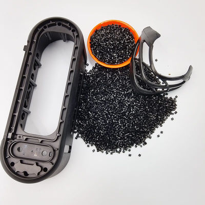 TPU GRS Materiais reciclados Termo Plástico Poliuretano Pellet Negro