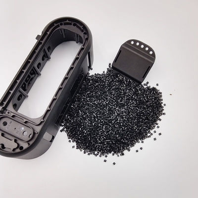 TPU GRS Materiais reciclados Termo Plástico Poliuretano Pellet Negro
