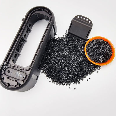 TPU GRS Materiais reciclados Termo Plástico Poliuretano Pellet Negro