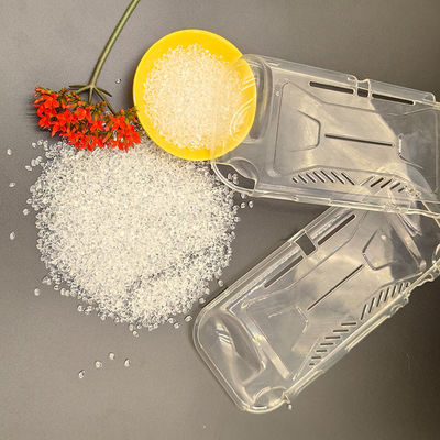 Pellets de poliuretano TPU anti-chamas transparentes para peças automotivas