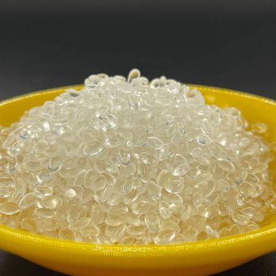Materiais primas TPU transparentes Grânulos de plástico compostável Resistente aos raios UV Para caixa de telemóvel