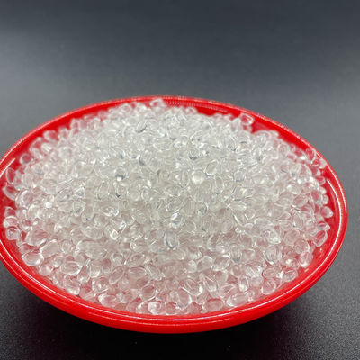 Materiais primas TPU transparentes Grânulos de plástico compostável Resistente aos raios UV Para caixa de telemóvel