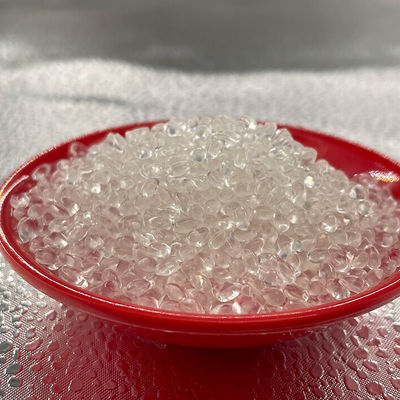 Pelotas de resina de poliuretano transparente grãos de plástico para recheio de brinquedos