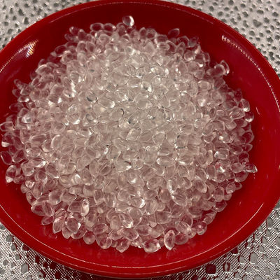 Pelotas de resina de poliuretano transparente grãos de plástico para recheio de brinquedos
