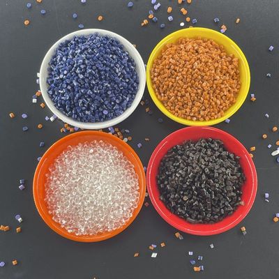 TPU de cor combinada personalizada para suelas de calçado de alongamento moldado por injeção e capas de telefone