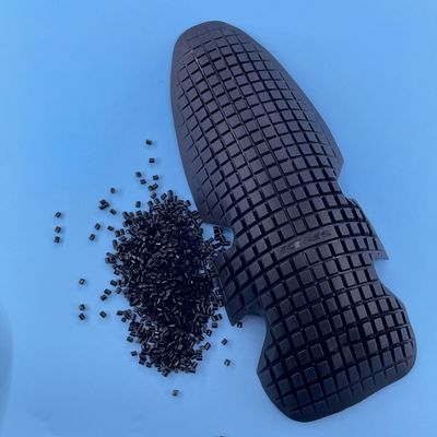 Pellet de poliuretano TPU de fibra de carbono preto personalizado