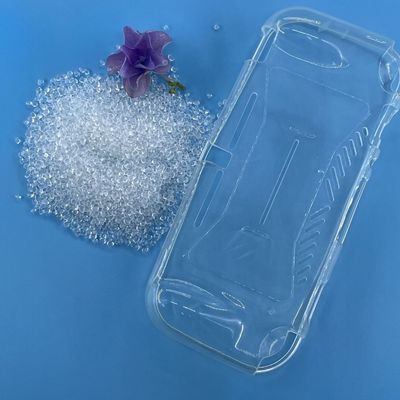 Granula de matéria-prima TPU reforçada flexível Transparente