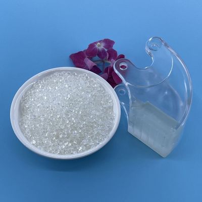 Resistente ao óleo à base de poliéter de pellets TPU de fibra de carbono transparente