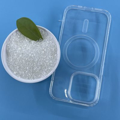 Pellets termoplásticos TPU transparentes anti-chamas Resistência química