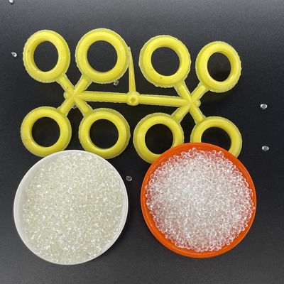 Granula de material plástico TPU flexível e leve personalizada