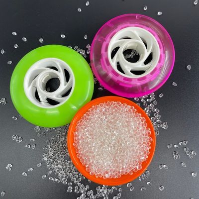 Pellets de Poliuretano Termoplástico (TPU) Condutivo e Resistente à Abrasão, Para Rodízios