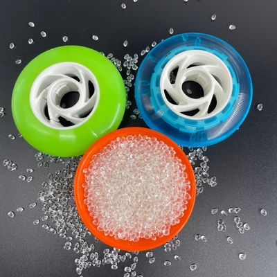 Pellets de Poliuretano Termoplástico (TPU) Condutivo e Resistente à Abrasão, Para Rodízios