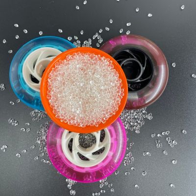 Pellets de Poliuretano Termoplástico (TPU) Condutivo e Resistente à Abrasão, Para Rodízios