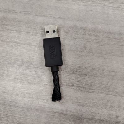Material TPU reciclado GRS preto para moldagem por injecção de acessórios eletrónicos