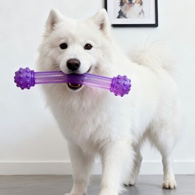 Granulados de TPU ecológicos, de moldagem por injecção ou extrusão, utilizados em produtos como brinquedos para animais de estimação e cordas de salto